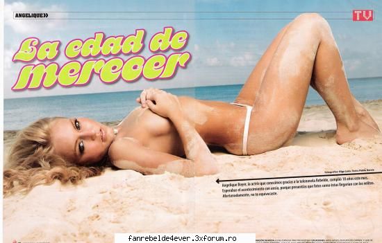 angelique boyer [img] Moderatoare topic ( traum. x los A si Poze)