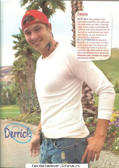 Derrick James(Santos) - andreea_maris2007 - Poze Rbd/Rebelde