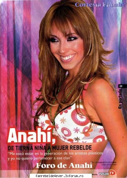 Poze Anahi - Petronelly - Poze Rbd/Rebelde