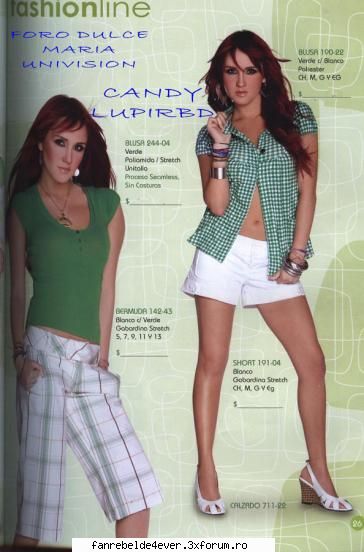 Poze Dulce Maria - andreea_maris2007 - Poze Rbd/Rebelde