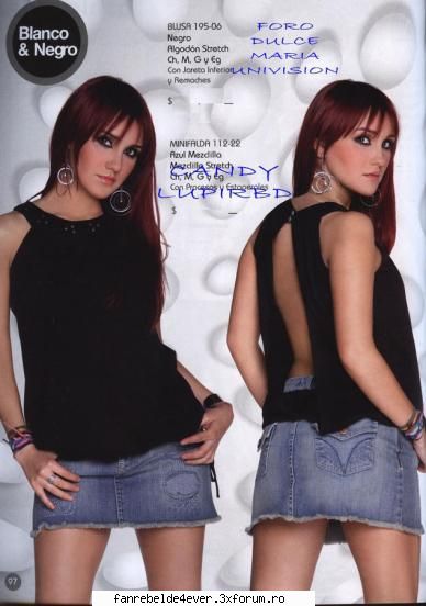 Poze Dulce Maria - andreea_maris2007 - Poze Rbd/Rebelde