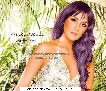 Poze Dulce Maria - si asta e tot trucata - Poze Rbd/Rebelde