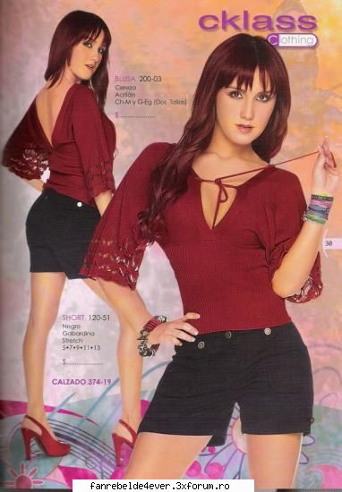 Poze Dulce Maria - din greseala am puso de 2 ori...srry:( - Poze Rbd/Rebelde