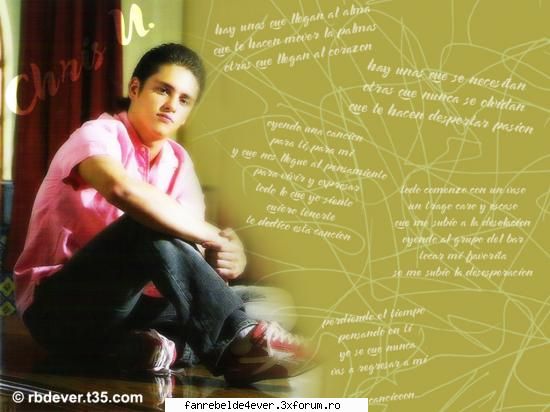 Poze cu Christopher! - zughi - Poze Rbd/Rebelde