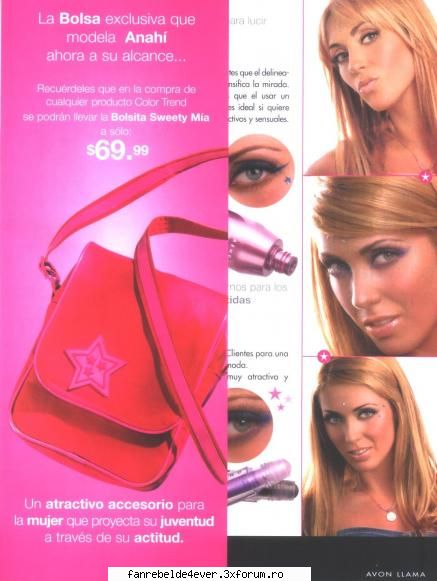 poze ku Anahi si avon - anny - Poze